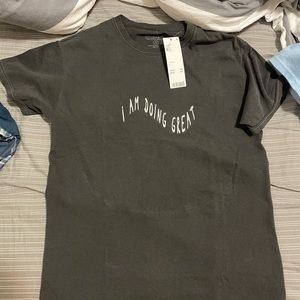 Doing Great Embroidered Tee